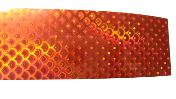 OBD Holographic Tape - Large Orange Scales