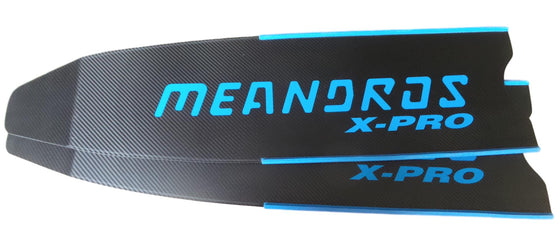 Meandros X-Pro Carbon Fin Blades (Pair) - Medium Hard