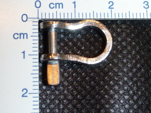 Stainless steel bow-shackle 2.5mm