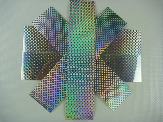 OBD Holographic Tape - Silver Scales