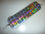 OBD Flasher Large 28cm Holographic Plaid & Purple Stripe