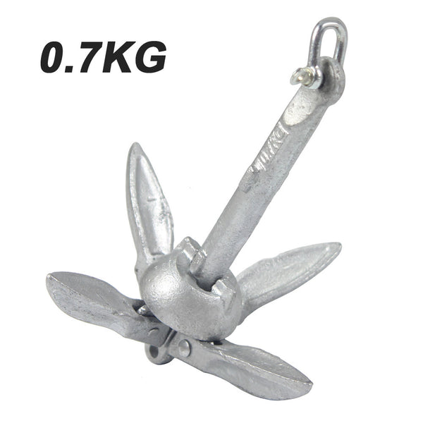OBD Galvanised Folding Anchor 0.7kg – One Breath Diving