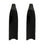 Spearmaster Fibreglass Fin Blades Black (Pair)