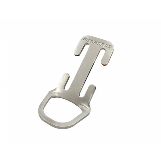 Meandros Stainless Single D Clip