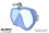 GoMask Unframed Glacier Ice - With Buit-in GoPro Mount