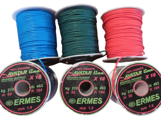 Ermes Avatar Dyneema Reel Line 1.9mm (50 or 100m spool)