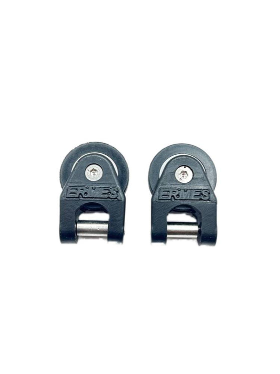 Ermes Block 2 Plastic Pulley - Pair