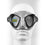 C4 Carbon Condor Mask ANTIFOG Silver-Black