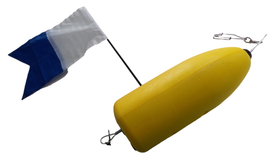 OBD Tough Reef Spearfishing Float With Flag & Weight
