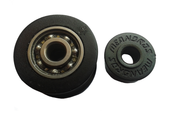 Meandros Roller Wheels (Pair) - Black