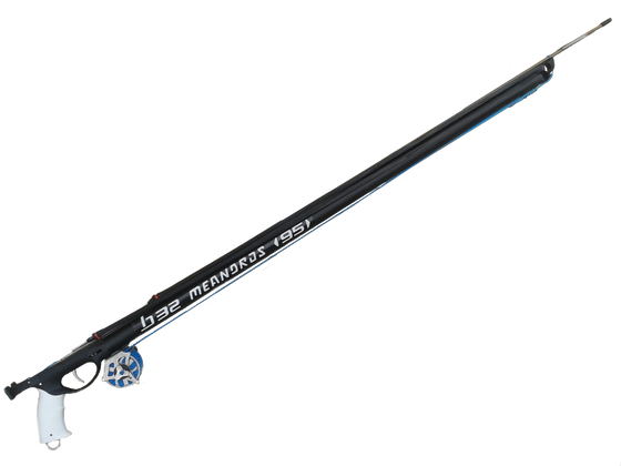 Meandros B32 Aluminium Open Railed Speargun With Reel