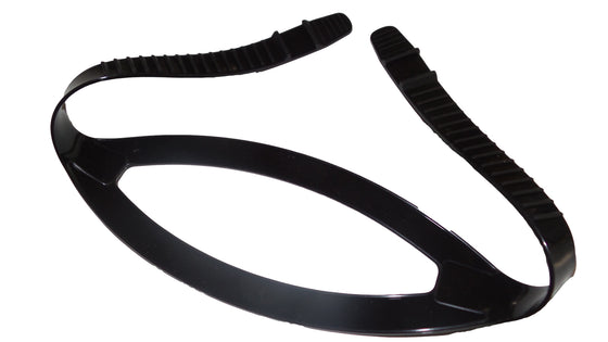 Silicone Mask Strap - Black 20mm