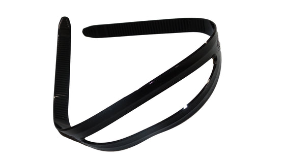 Silicone Mask Strap - Black 16mm