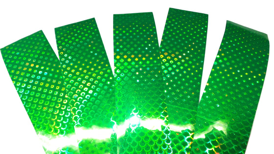 OBD Holographic Tape - Large Green Scales