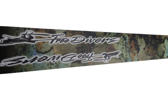 FreeDivers Camouflage Brown Reef Speargun Skin