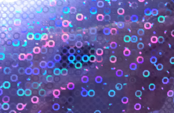 OBD Holographic Tape - Purple Bubbles