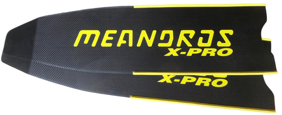 Meandros X-Pro Carbon Fin Blades (Pair) - Medium Hard