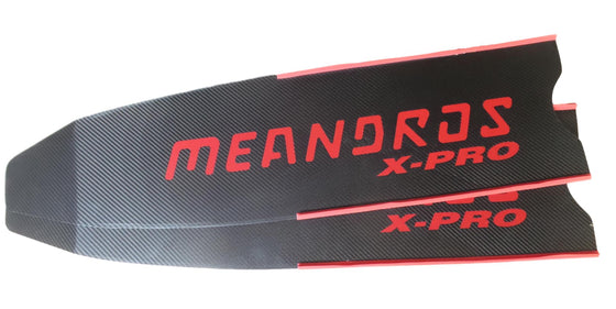 Meandros X-Pro Carbon Fin Blades (Pair) - Medium Hard