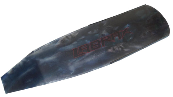 Labrax Boom Fibreglass Fin Blades (Pair) Medium - Fish Camo