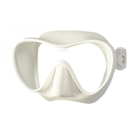OBD 1ST FRAMELESS Mask - Single Lens White
