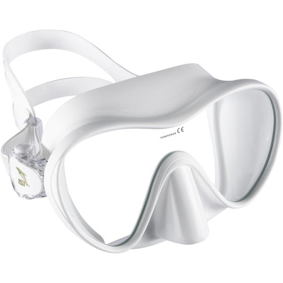 OBD 1ST FRAMELESS Mask - Single Lens White