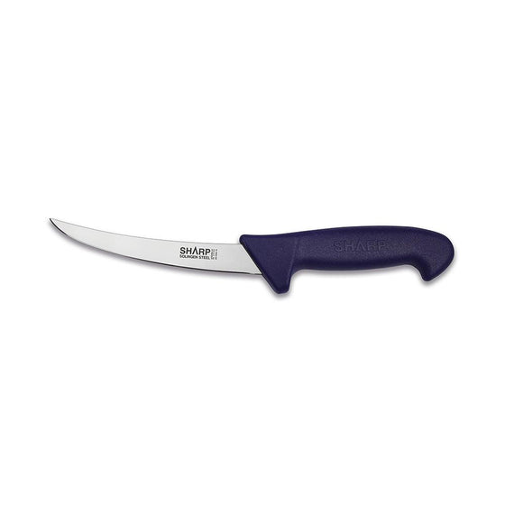 Sharp Boning Knife Narrow Curved 15cm Blade