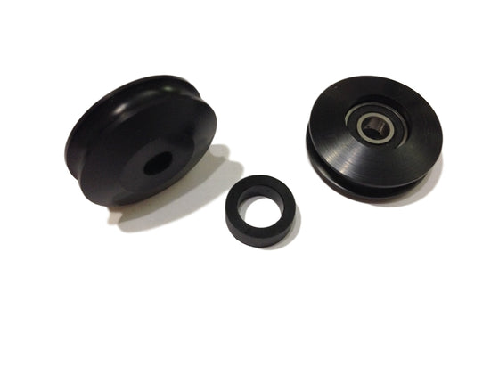 Ermes Invert Line Roller Wheels (Pair) - Sliding