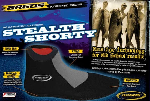 Argos Stealth Neoprene Socks Shorty 2mm