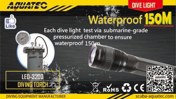 Aquatec Dive Torch LED-3200 AQUA-Lumen