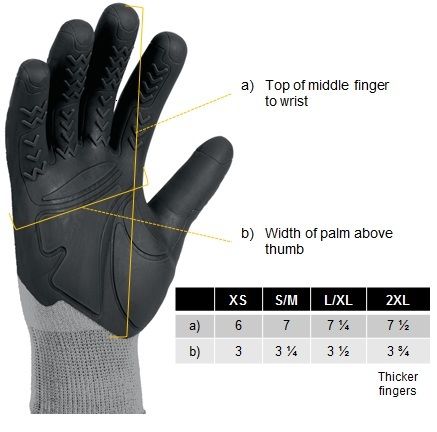 MADGRIP Pro Palm Gloves - Grey