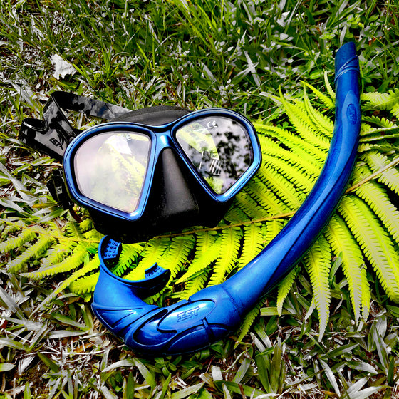 OBD 1ST Hunter Anti-fog Mask - Metallic Blue