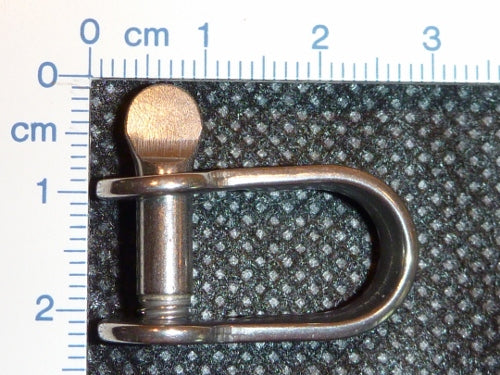 Stainless steel D-shackle 5mm