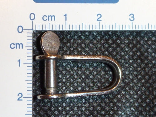 Stainless steel D-shackle 4mm