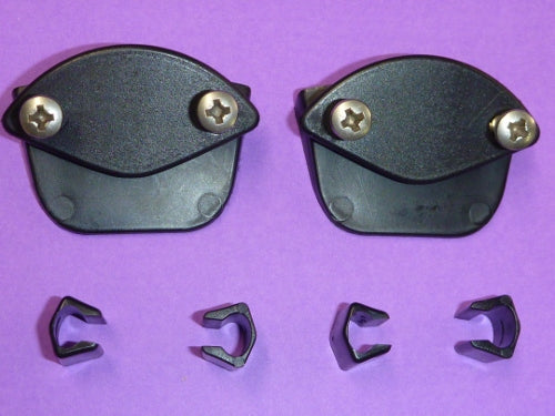 Mares RAZOR Footpockets (Pair) With Fixing Kits