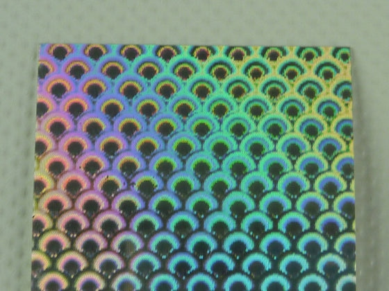 OBD Holographic Tape - Silver Scales