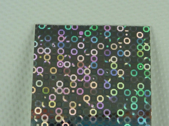 OBD Holographic Tape - Silver Bubbles