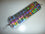 OBD Flasher Large 28cm Holographic Plaid & Purple Stripe 