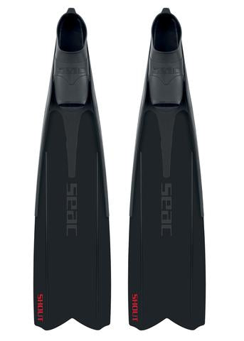 Seac Sub Shout Fins - New Black