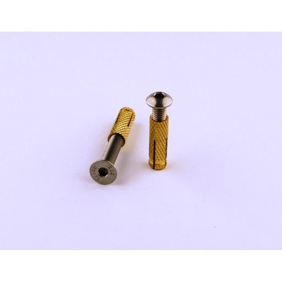 OBD Wood Anchor Fitting - Brass Expansion M4