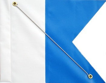 Re-inforced Dive Flag