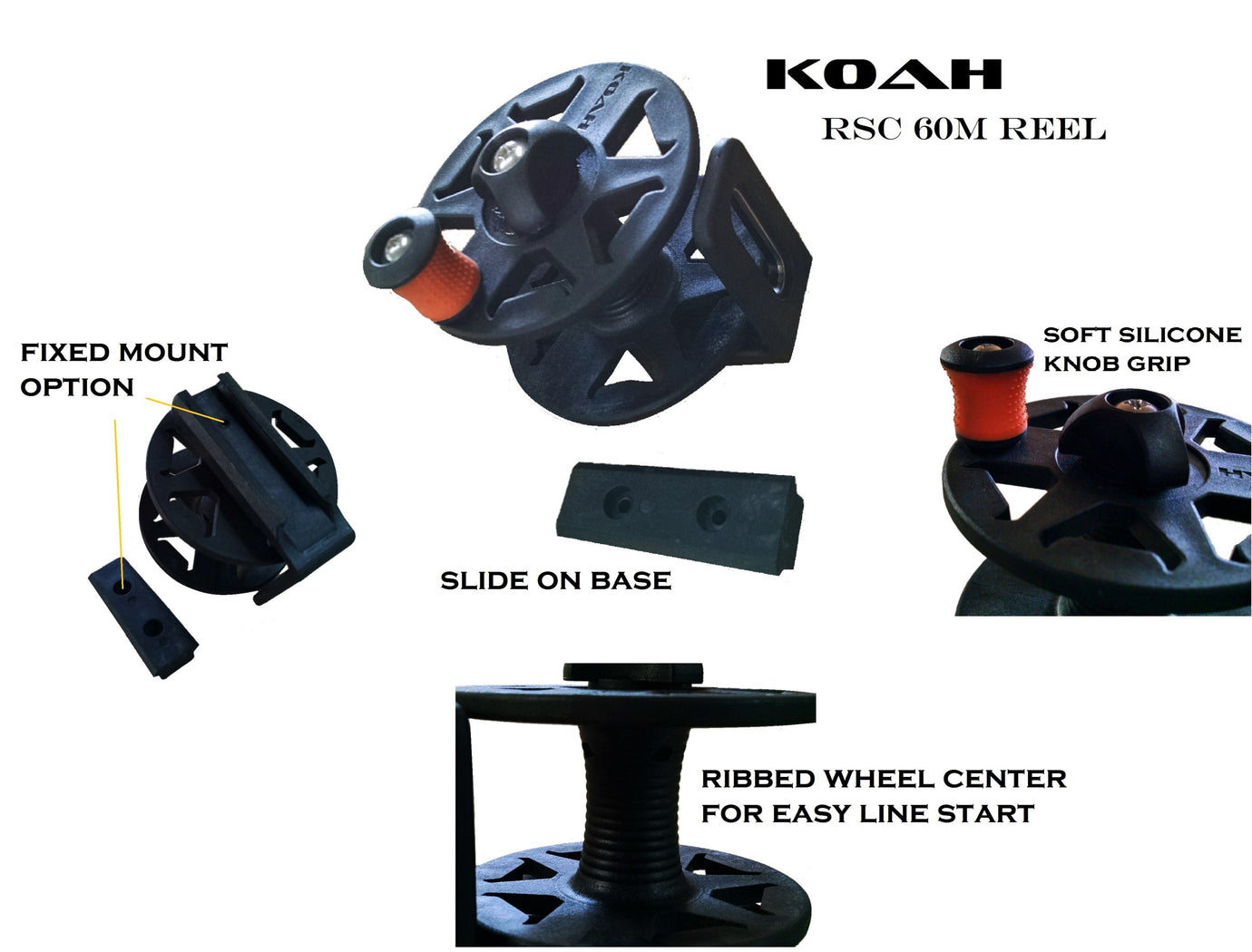 KOAH RSC 60m Reel (line optional) – One Breath Diving | Spearfishing Online  Specialists
