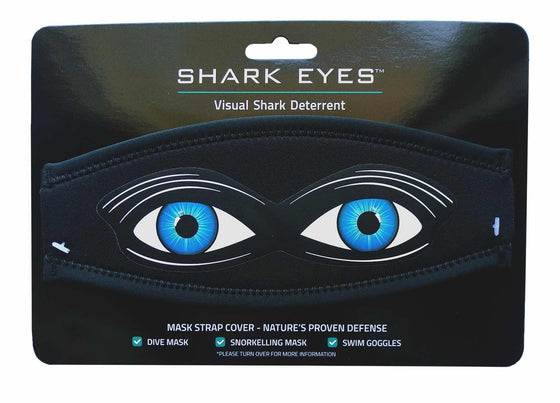 Shark Eyes Visual Deterrent Mask Strap Cover
