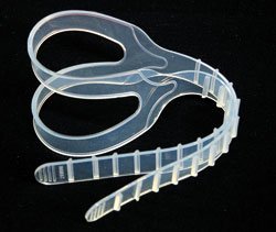 Silicone Mask Strap - Clear