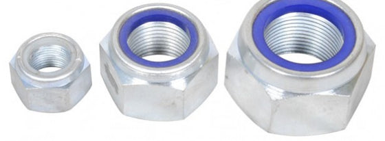 OBD Stainless 316 Metric Nyloc Nuts (Pair)